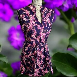 Vintage 1960’s Flower Power Mini Dress